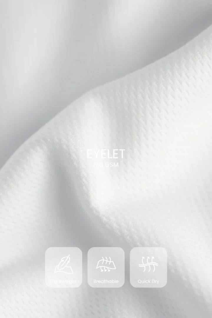 Fabric Material_Eyelet 170gsm